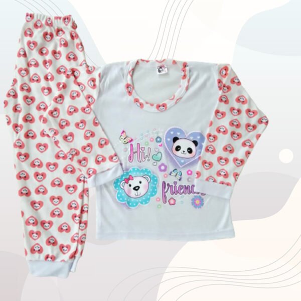 pijama-algodón- panda